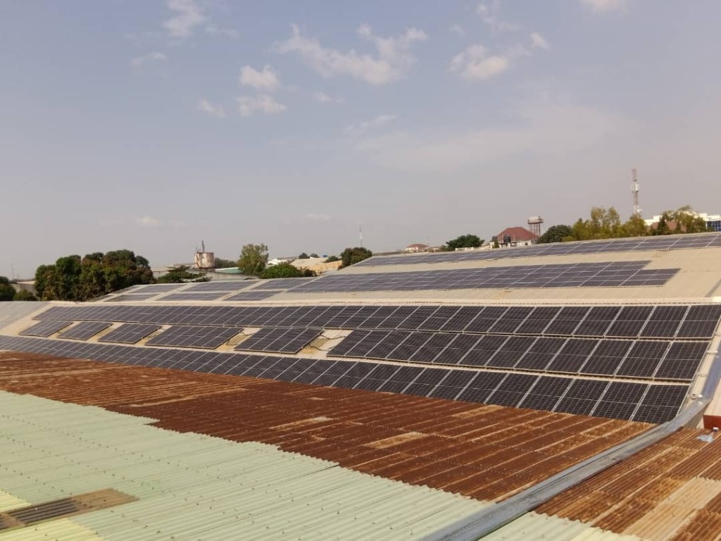 Sacvin Ltd 950KWp solar installation in Kano